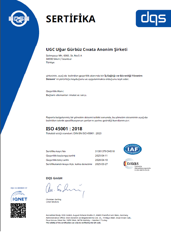 ISO 45001 : 2018